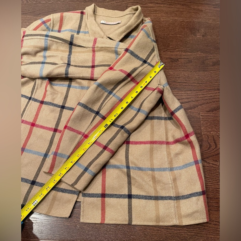 The Pendleton Check Light Brown Jacket Wool Blend… - image 5